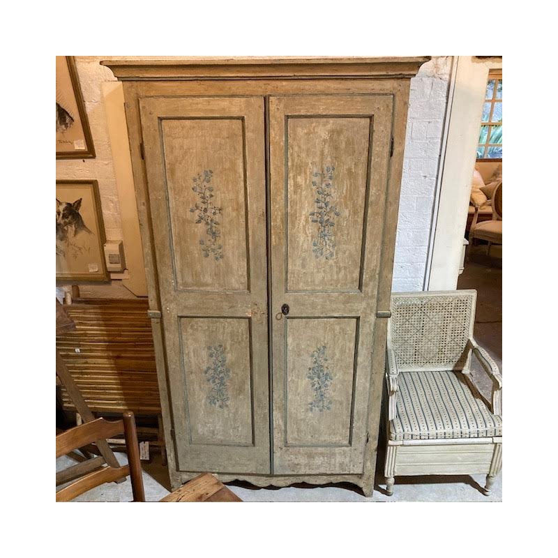 C19th Italian Armoire Original Finish
