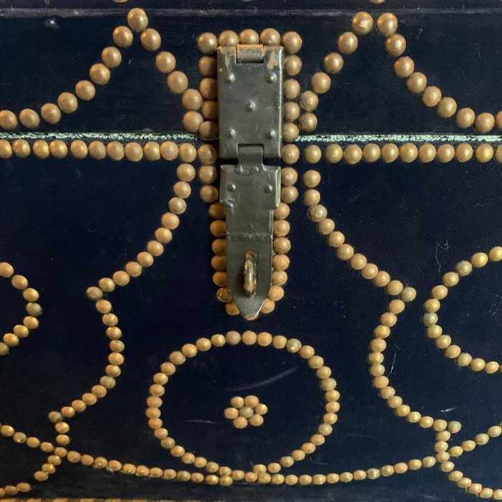 C1950 French Blue Trunk