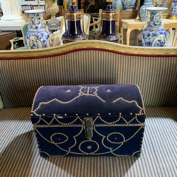 C1950 French Blue Trunk