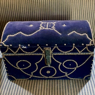 C1950 French Blue Trunk