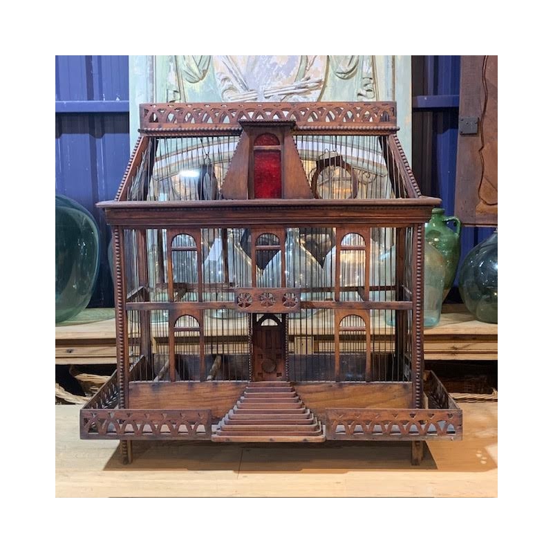 French Antique Birdcage 800 x 800