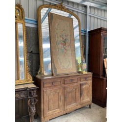 C19th French Oak Ardennais Buffet a trois Portes