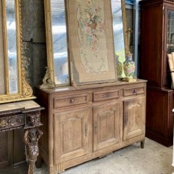 C19th French Oak Ardennais Buffet a trois Portes
