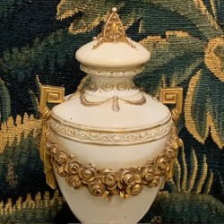 C19th French Lidded Urns Napoleon III