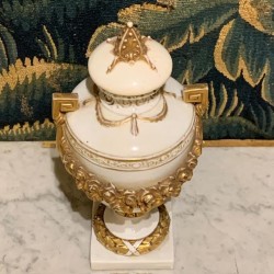 C19th French Lidded Urns Napoleon III