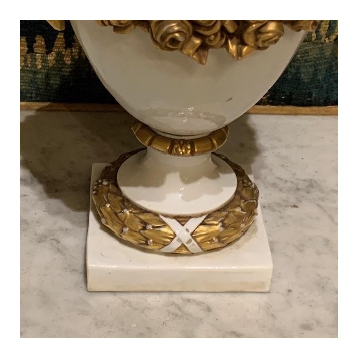 C19th French Lidded Urns Napoleon III