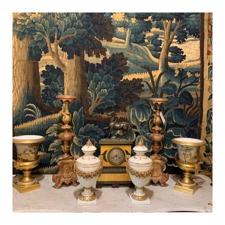 C19th French Lidded Urns Napoleon III