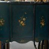 ON SALE C1930 Italian Petite Cabinet Painted Dark Green