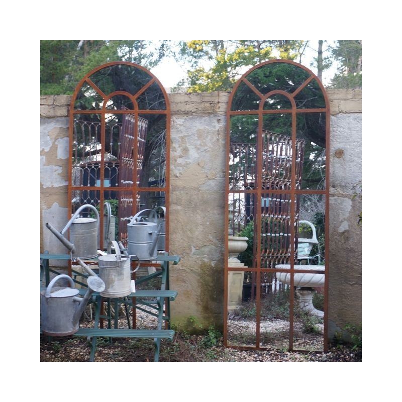 Tall French Style Arch Mirror