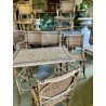 Original Parisian Cane Garden Cafe Set of 6 pieces