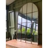 C19th French Arched Mirror