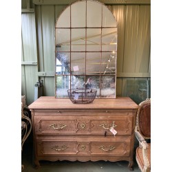 C19th French Arched Mirror