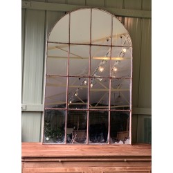 C19th French Arched Mirror