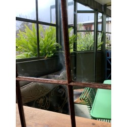 C19th French Arched Mirror