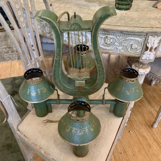 French Directoire style Tôle Chandelier