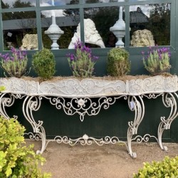 C19th French Iron Jardiniere