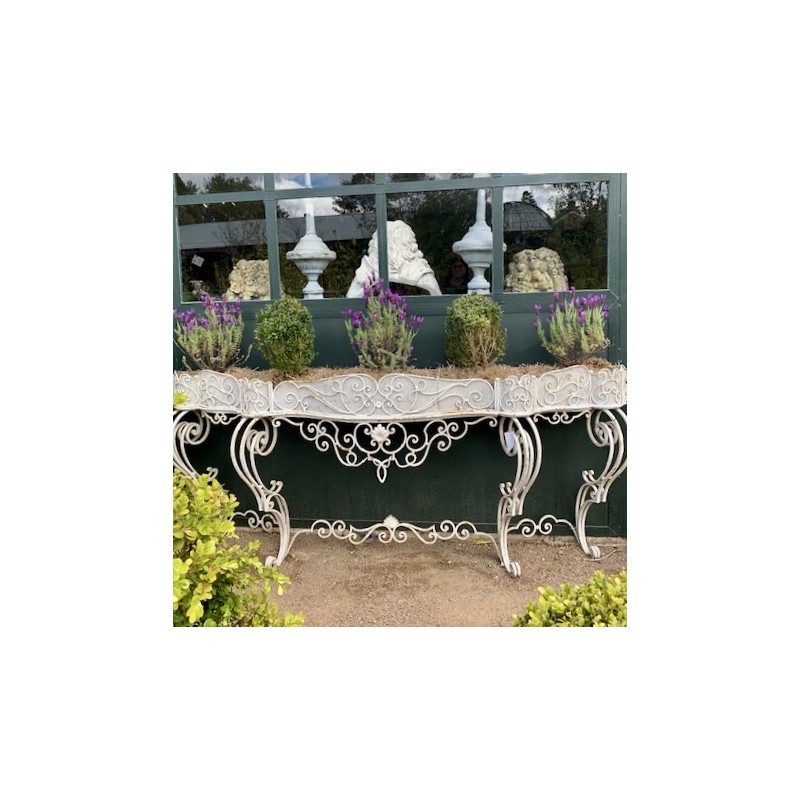 C19th French Iron Jardiniere