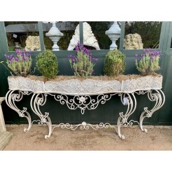 C19th French Iron Jardiniere