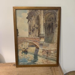 C1950 Watercolour on Board
