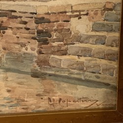 C1950 Watercolour on Board
