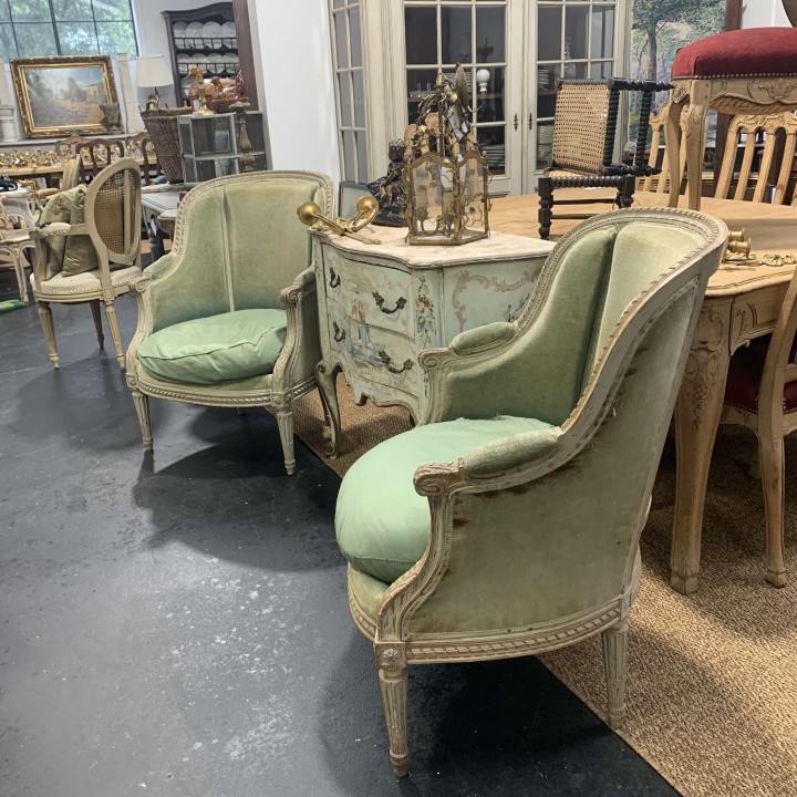 C19th French Louis XVI Style Bérgere