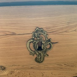 C19th Pine Serpentine Chest of Drawers