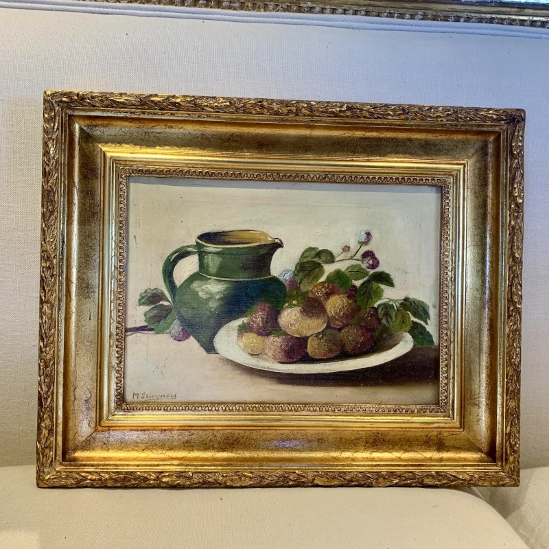 Pair French 1920's Still Life $450 each