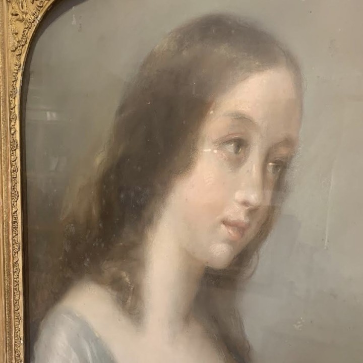 C19th French Pastel Still Life