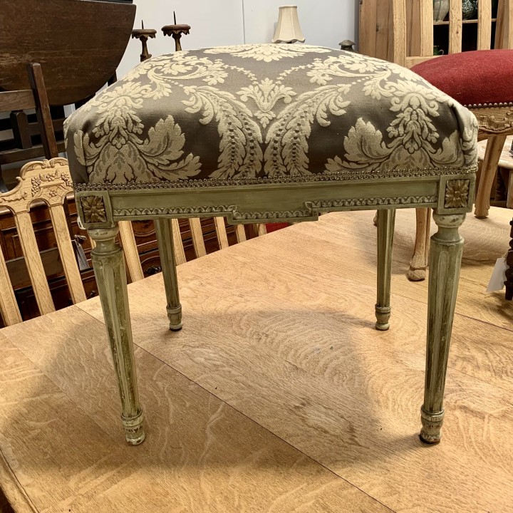 C1900 French Louis XVI Style Stool