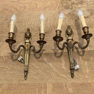 Selection Of Vintage French Wall Sconces Sold in Pairs