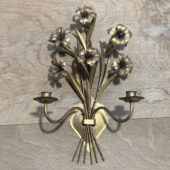 Deco French Pair of Wall Lights