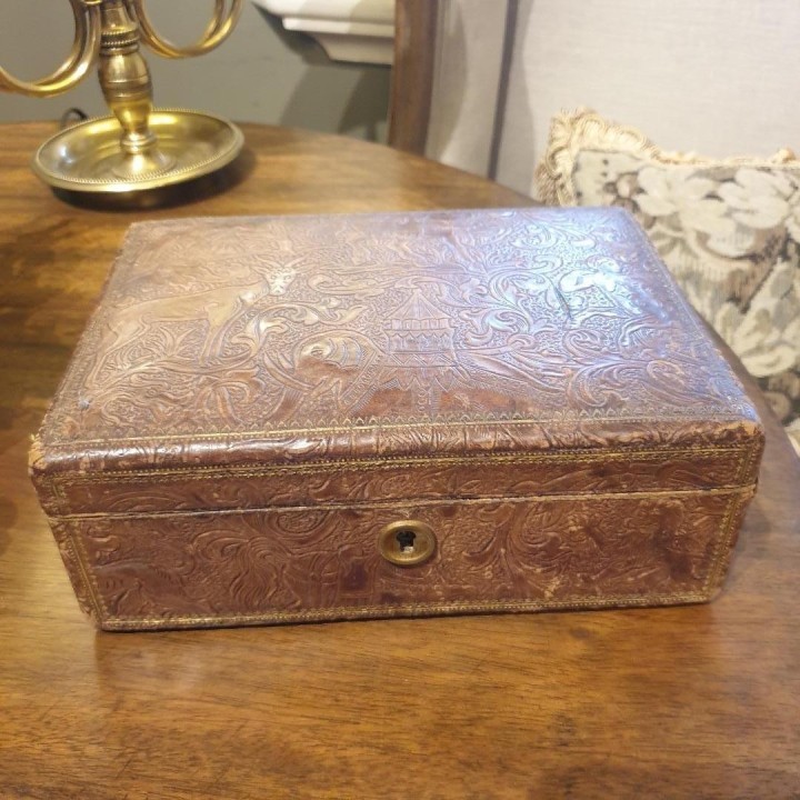 Vintage Leather Box