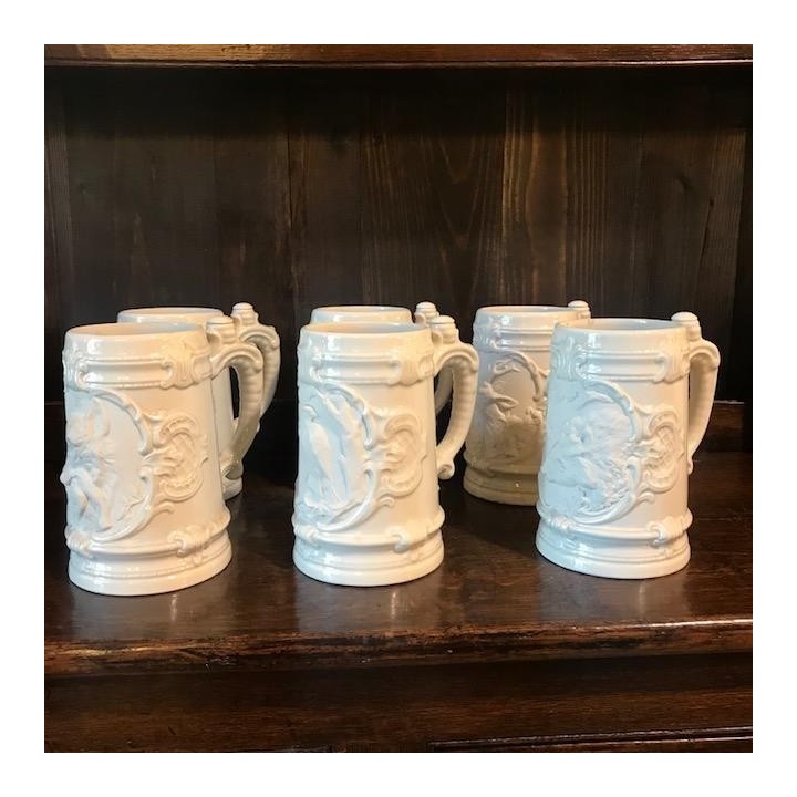 Set of Six Jugs