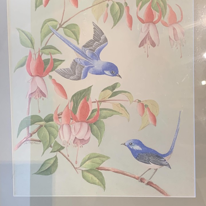 Flowers and Birds Painting