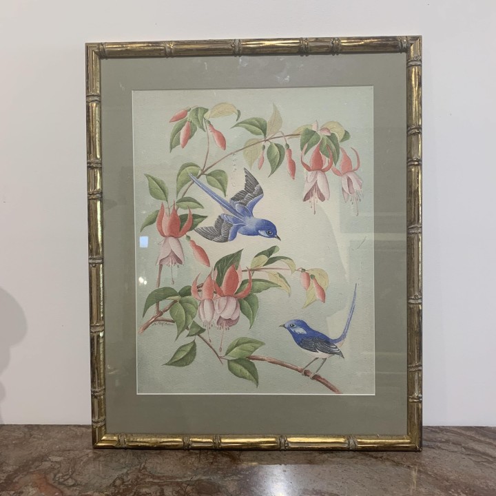 Flowers and Birds Painting
