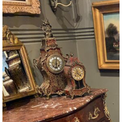 Louis XIV Boulle Style Ormolu Clock