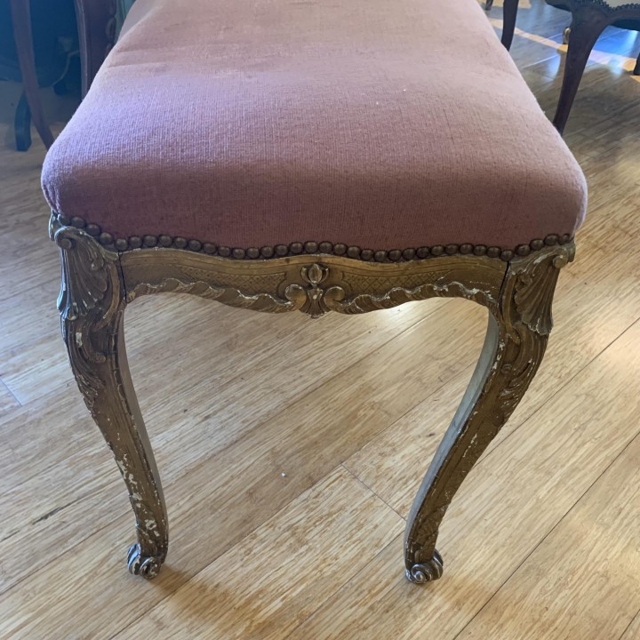 C1900 Loui XV Style Banquette