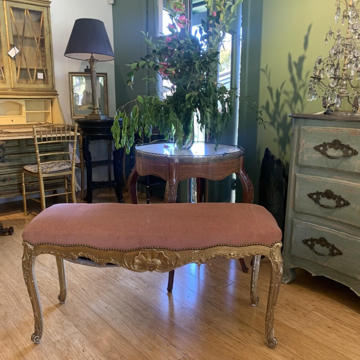 C1900 Loui XV Style Banquette
