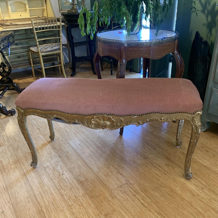C1900 Loui XV Style Banquette