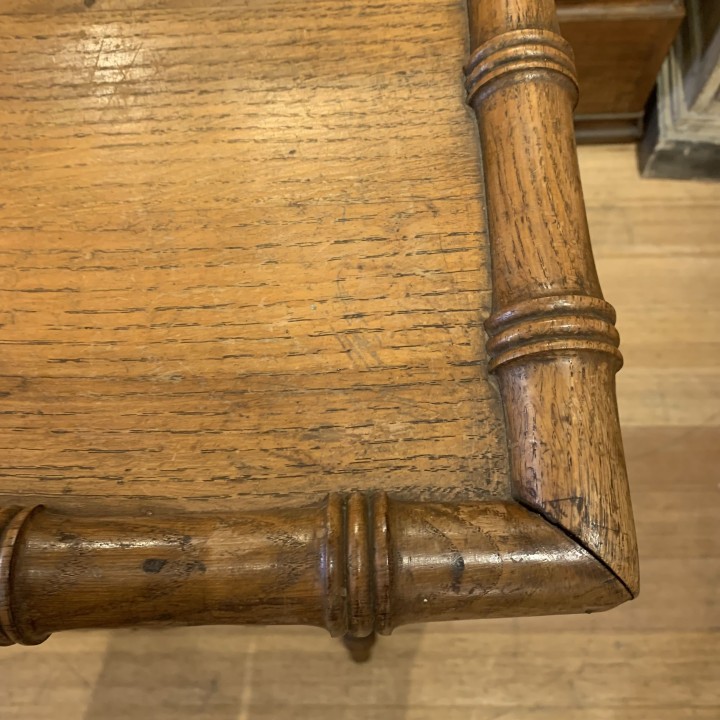 Antique Faux Bamboo Butlers Tray