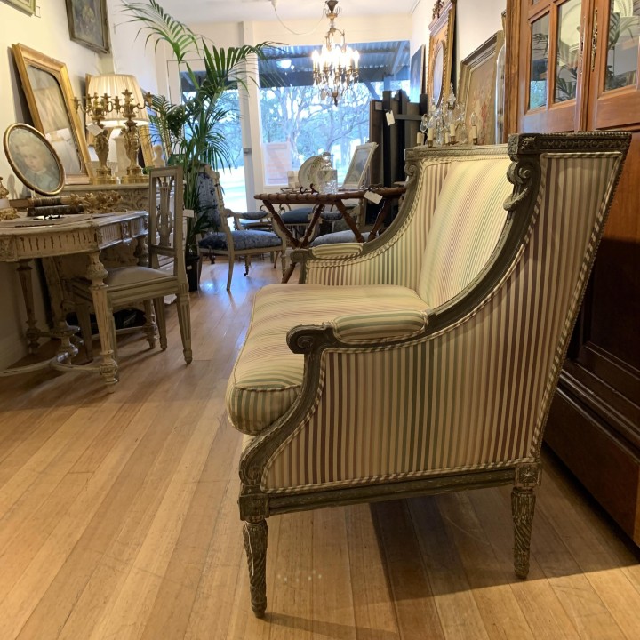 C1900 French Louis XVI Style Sofa
