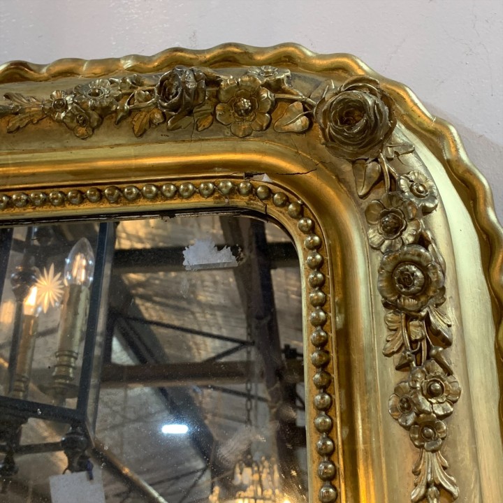 C19th French Louis Philippe Mirror