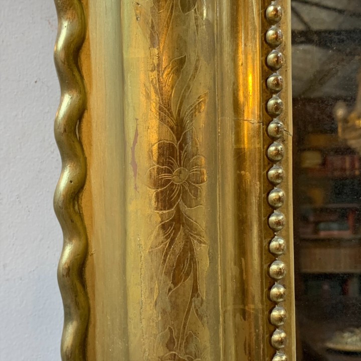 C19th French Louis Philippe Mirror