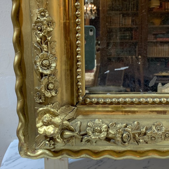 C19th French Louis Philippe Mirror