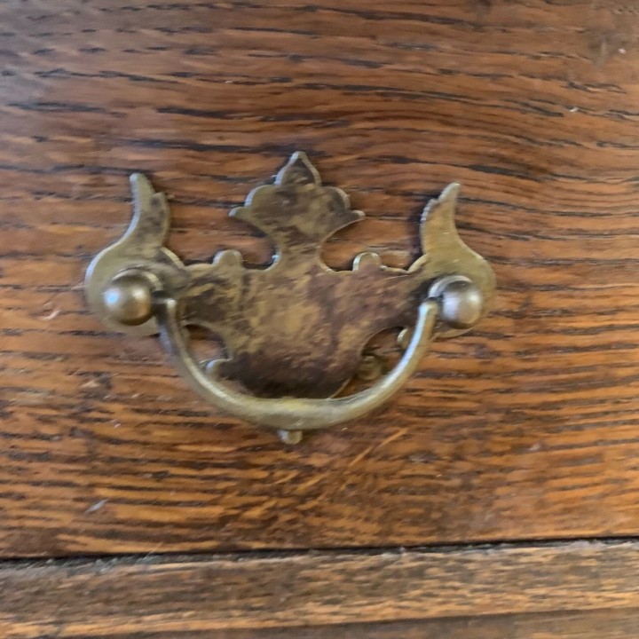Georgian C19th English Oak Country Petite Console