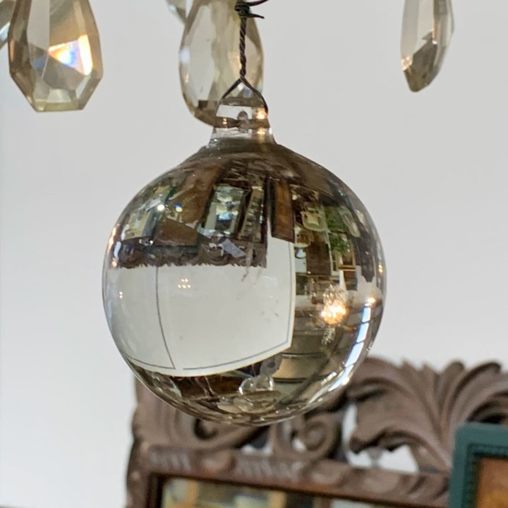 C19th French Crystal Chandelier