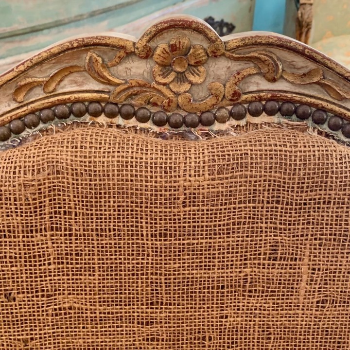 French Louis XV Style Fauteuil