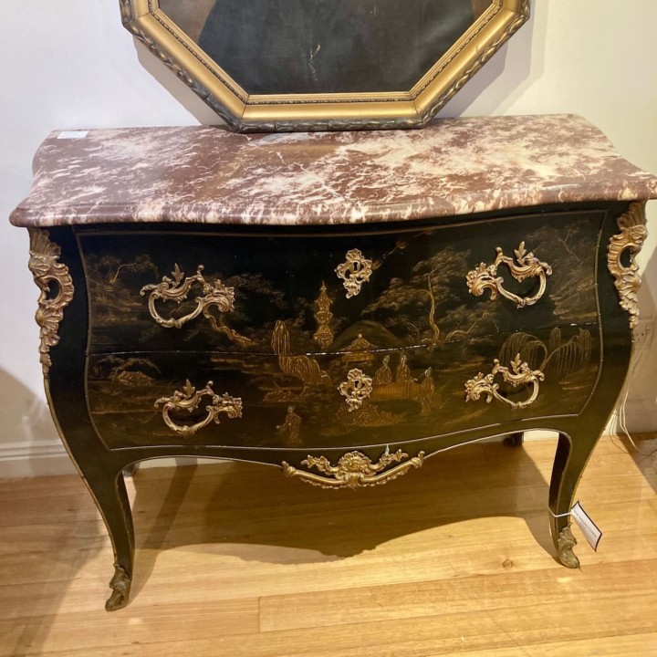 C19th French Chinoiserie Commode