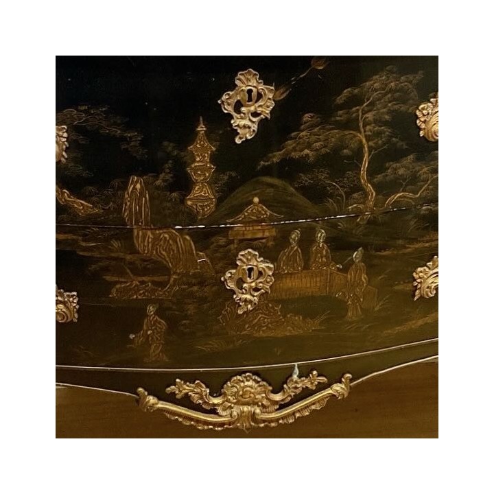 C19th French Chinoiserie Commode