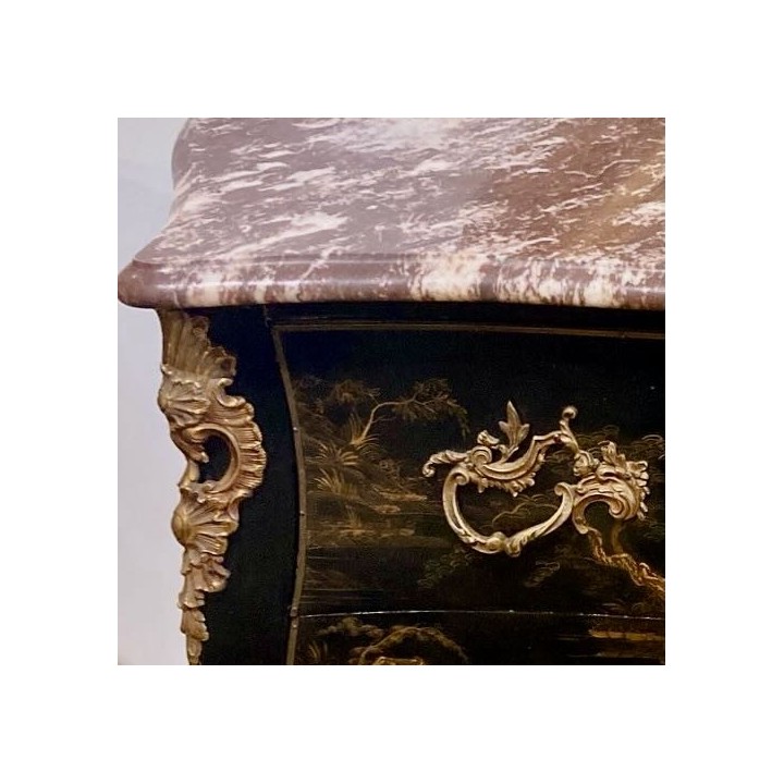 C19th French Chinoiserie Commode